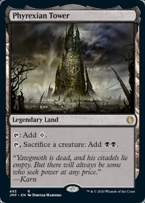 Phyrexian Tower [Jumpstart] | Fandemonia Ltd