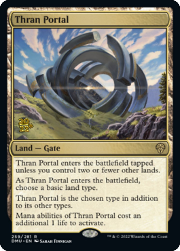 Thran Portal [Dominaria United Prerelease Promos] | Fandemonia Ltd