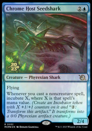 Chrome Host Seedshark [March of the Machine Prerelease Promos] | Fandemonia Ltd