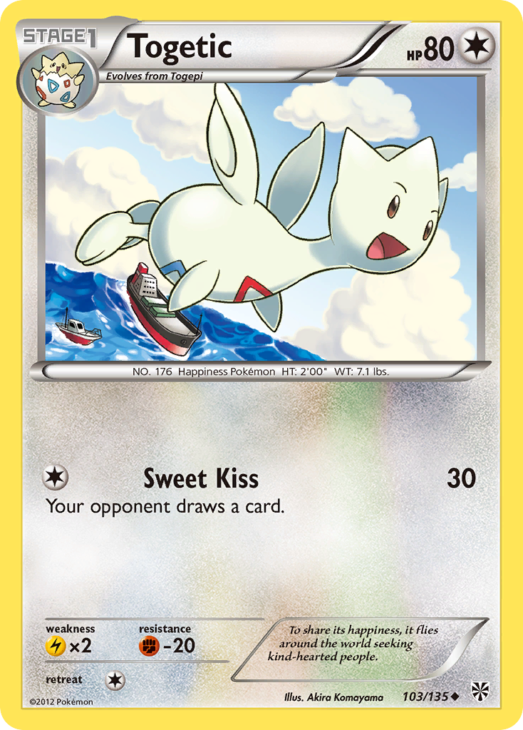 Togetic (103/135) [Black & White: Plasma Storm] | Fandemonia Ltd