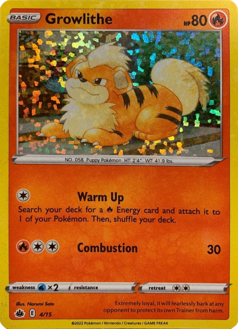 Growlithe (4/15) [McDonald's Promos: Match Battle] | Fandemonia Ltd