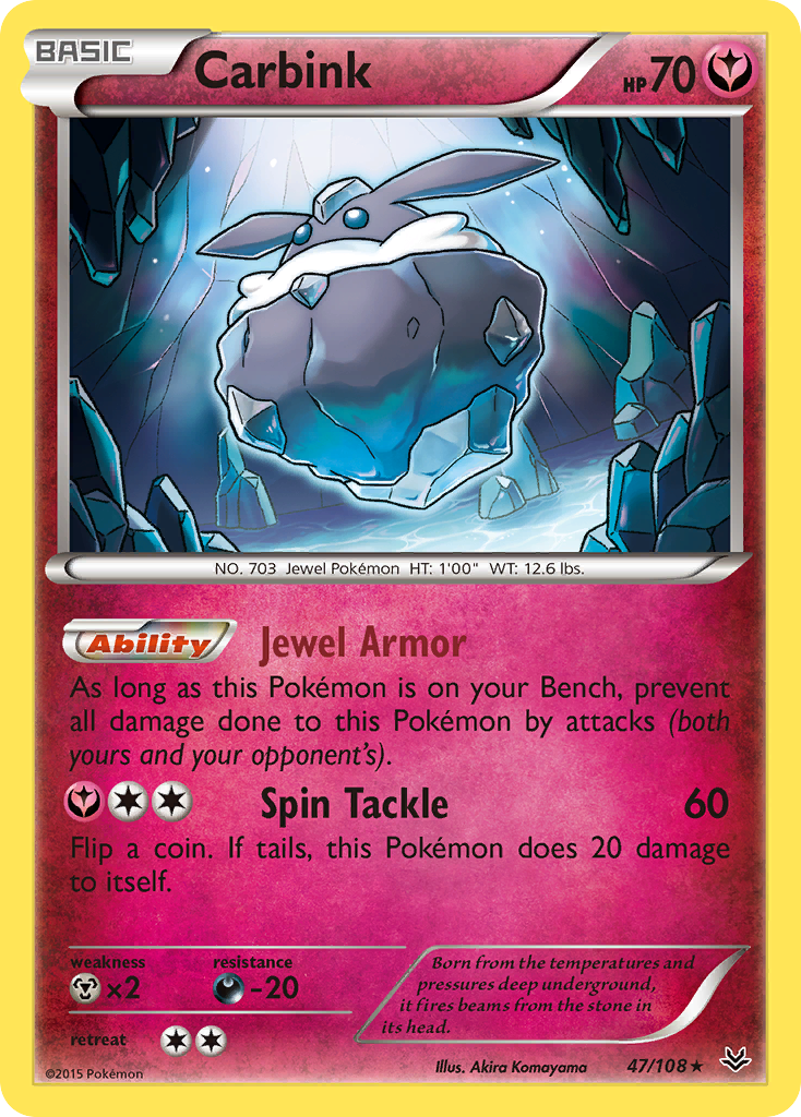 Carbink (47/108) [XY: Roaring Skies] | Fandemonia Ltd