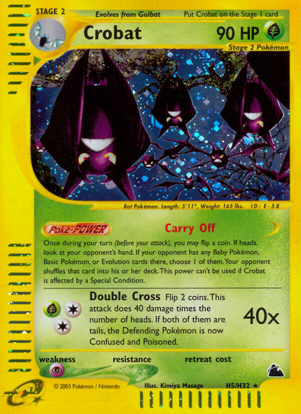 Crobat (H5/H32) [Skyridge] | Fandemonia Ltd