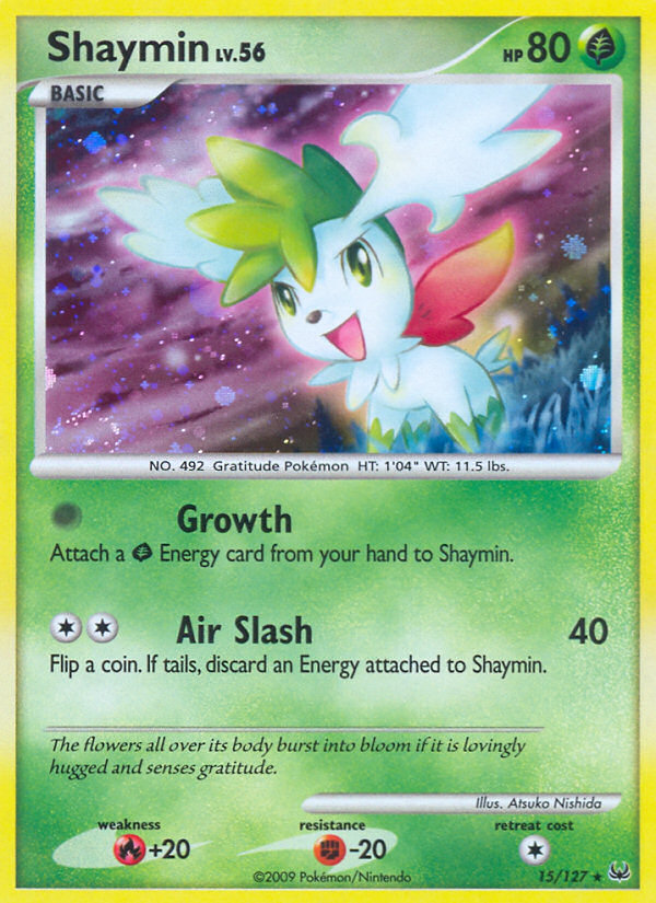 Shaymin (15/127) [Platinum: Base Set] | Fandemonia Ltd