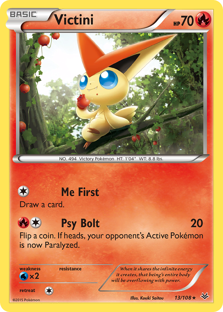 Victini (13/108) [XY: Roaring Skies] | Fandemonia Ltd