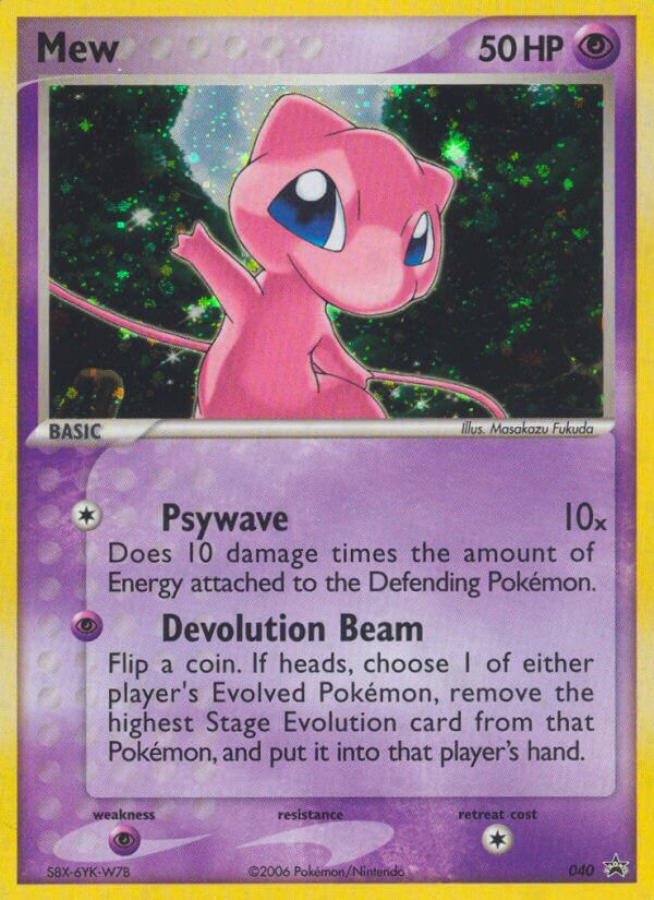 Mew (040) [Nintendo: Black Star Promos] | Fandemonia Ltd