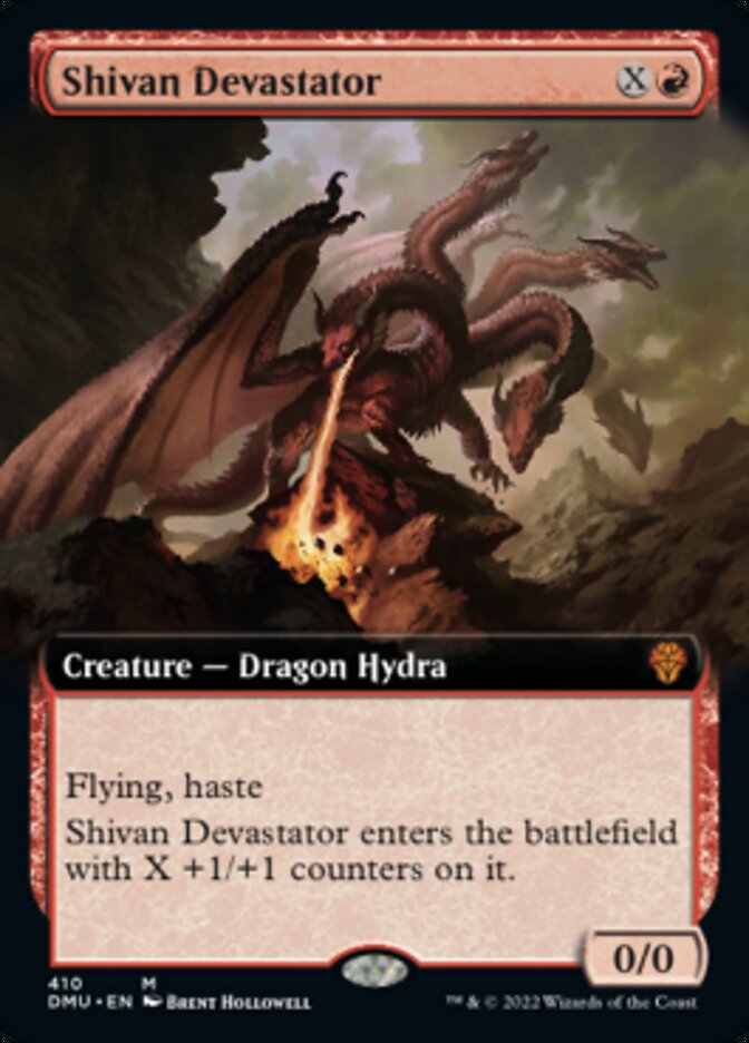 Shivan Devastator (Extended Art) [Dominaria United] | Fandemonia Ltd