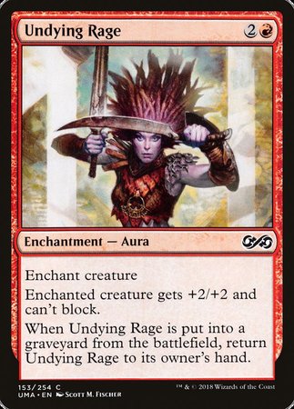 Undying Rage [Ultimate Masters] | Fandemonia Ltd