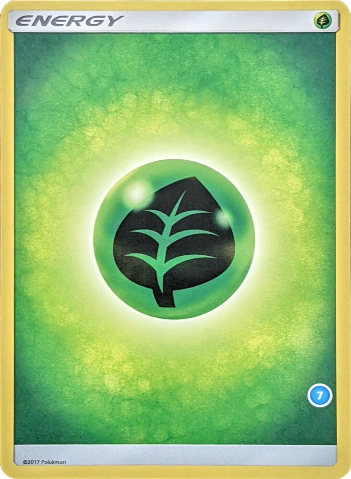 Grass Energy (Deck Exclusive #7) [Sun & Moon: Trainer Kit - Alolan Ninetales] | Fandemonia Ltd