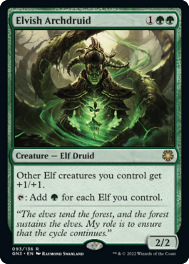 Elvish Archdruid [Game Night: Free-for-All] | Fandemonia Ltd