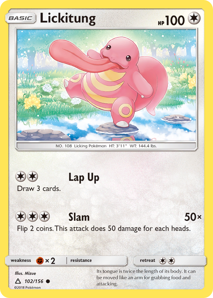 Lickitung (102/156) [Sun & Moon: Ultra Prism] | Fandemonia Ltd