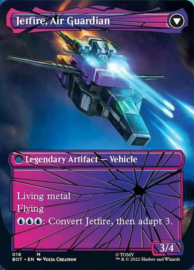 Jetfire, Ingenious Scientist // Jetfire, Air Guardian (Shattered Glass) [Universes Beyond: Transformers] | Fandemonia Ltd