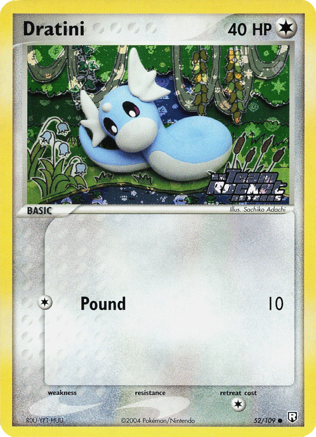 Dratini (52/109) (Stamped) [EX: Team Rocket Returns] | Fandemonia Ltd