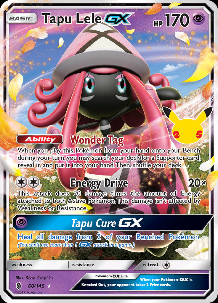 Tapu Lele GX (60/145) [Celebrations: 25th Anniversary - Classic Collection] | Fandemonia Ltd