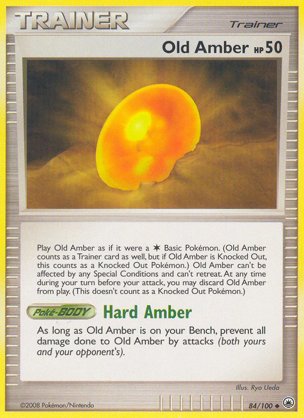 Old Amber (84/100) [Diamond & Pearl: Majestic Dawn] | Fandemonia Ltd