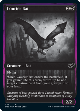 Courier Bat [Innistrad: Double Feature] | Fandemonia Ltd