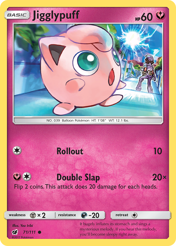 Jigglypuff (71/111) [Sun & Moon: Crimson Invasion] | Fandemonia Ltd