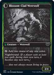 Weaver of Blossoms // Blossom-Clad Werewolf [Innistrad: Double Feature] | Fandemonia Ltd