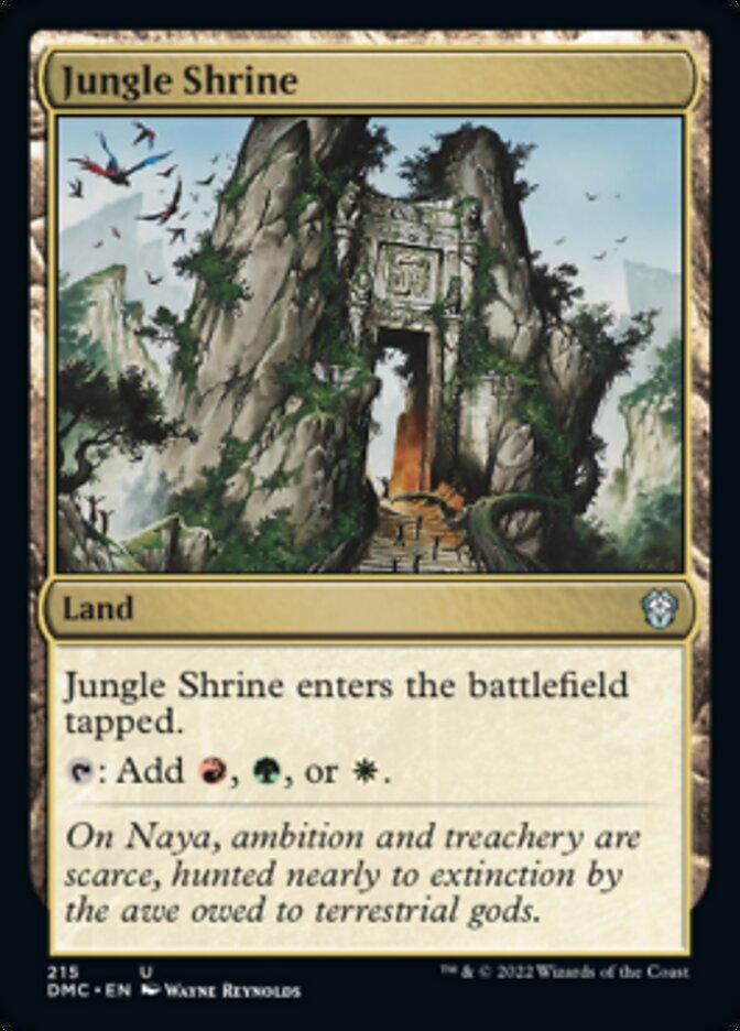 Jungle Shrine [Dominaria United Commander] | Fandemonia Ltd