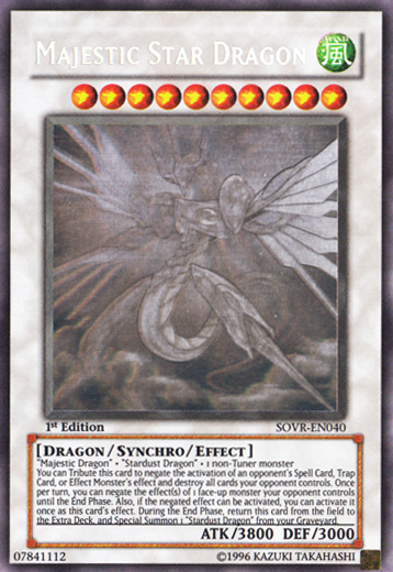 Majestic Star Dragon [SOVR-EN040] Ghost Rare | Fandemonia Ltd