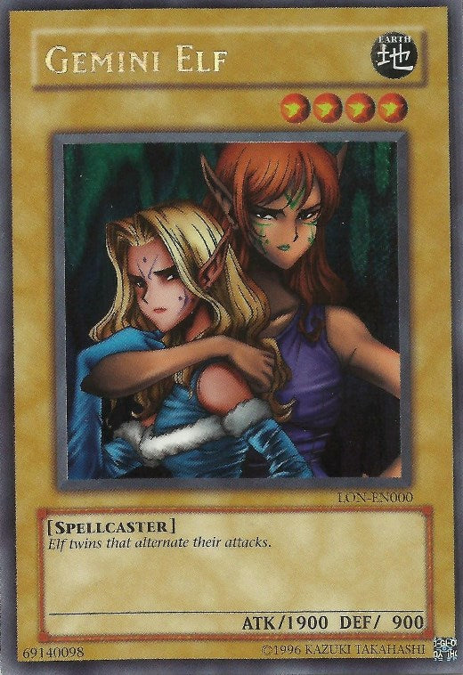 Gemini Elf [LON-EN000] Secret Rare | Fandemonia Ltd