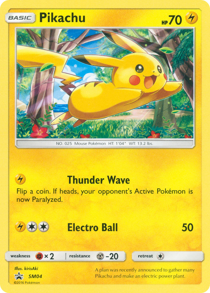 Pikachu (SM04) (Target Non Holo) [Sun & Moon: Black Star Promos] | Fandemonia Ltd