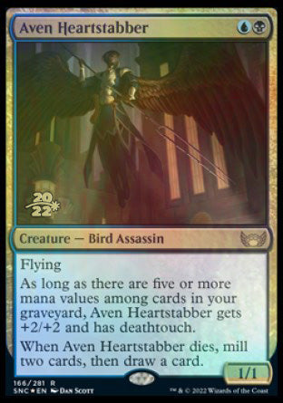 Aven Heartstabber [Streets of New Capenna Prerelease Promos] | Fandemonia Ltd