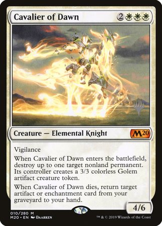 Cavalier of Dawn [Core Set 2020 Promos] | Fandemonia Ltd