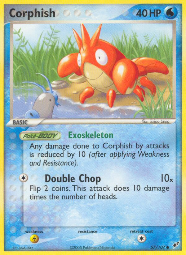 Corphish (57/107) [EX: Deoxys] | Fandemonia Ltd