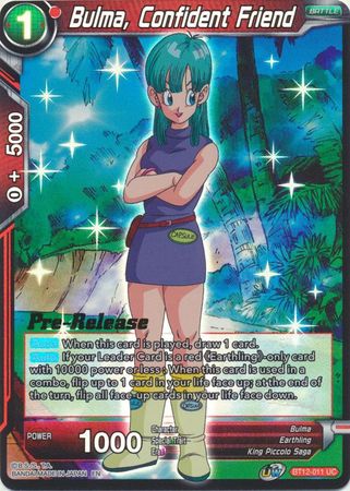 Bulma, Confident Friend (BT12-011) [Vicious Rejuvenation Prerelease Promos] | Fandemonia Ltd