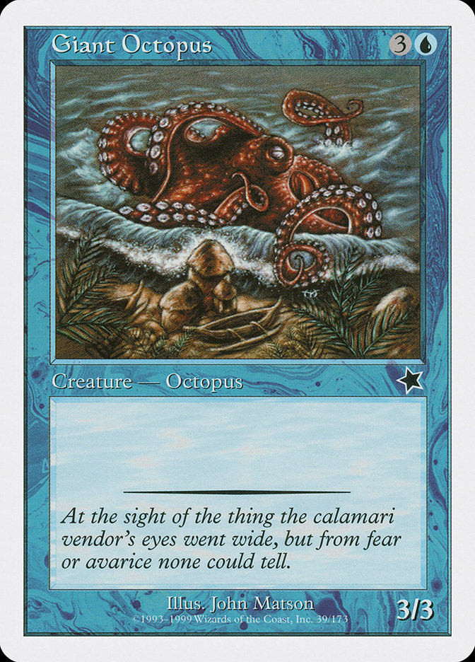 Giant Octopus [Starter 1999] | Fandemonia Ltd