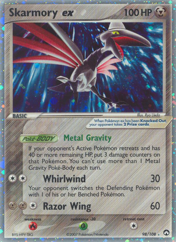 Skarmory ex (98/108) [EX: Power Keepers] | Fandemonia Ltd