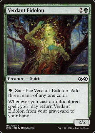 Verdant Eidolon [Ultimate Masters] | Fandemonia Ltd