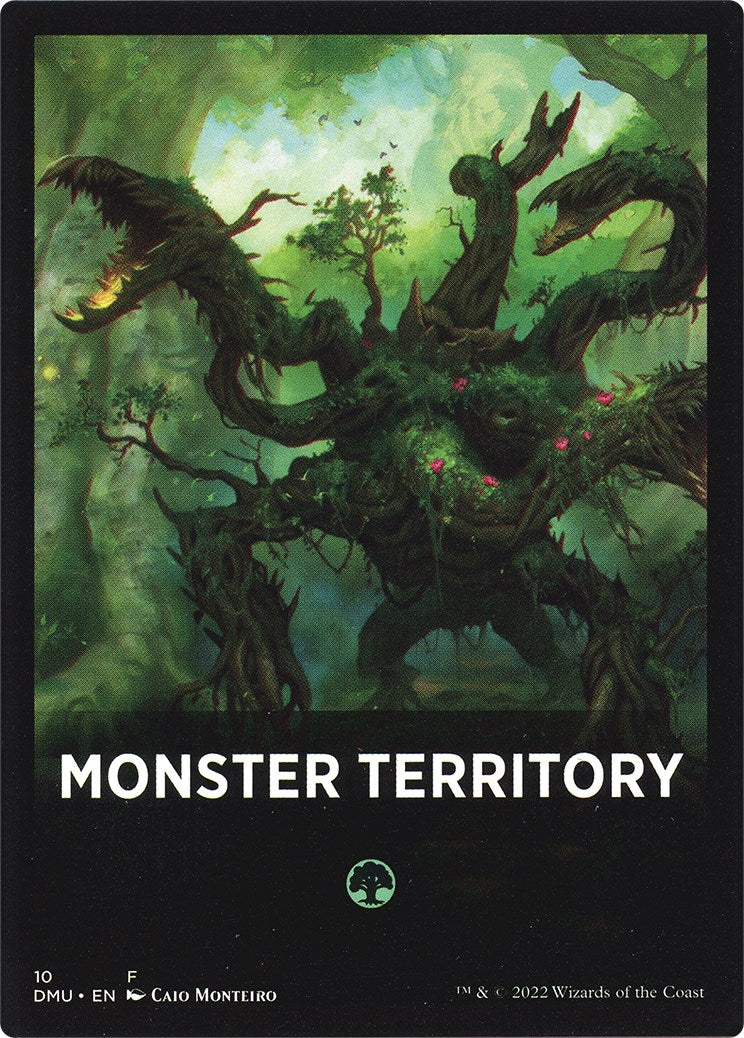 Monster Territory Theme Card [Dominaria United Tokens] | Fandemonia Ltd