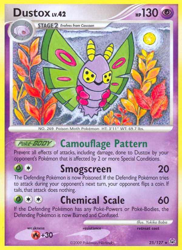 Dustox (25/127) [Platinum: Base Set] | Fandemonia Ltd