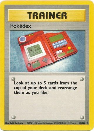 Pokedex (87/102) [Base Set Unlimited] | Fandemonia Ltd