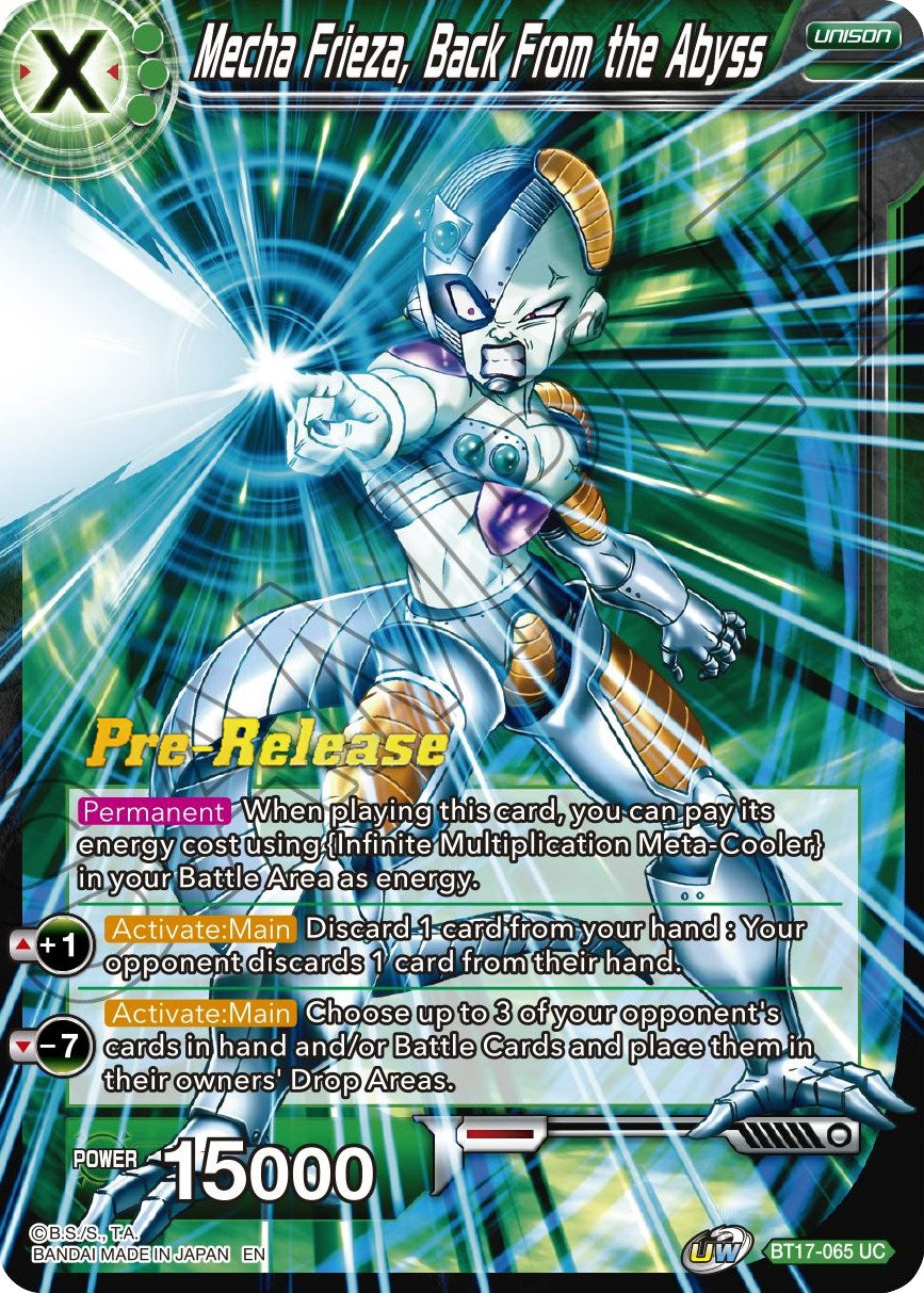 Mecha Frieza, Back From the Abyss (BT17-065) [Ultimate Squad Prerelease Promos] | Fandemonia Ltd