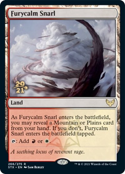 Furycalm Snarl [Strixhaven: School of Mages Prerelease Promos] | Fandemonia Ltd