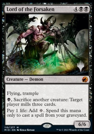 Lord of the Forsaken (Promo Pack) [Innistrad: Midnight Hunt Promos] | Fandemonia Ltd