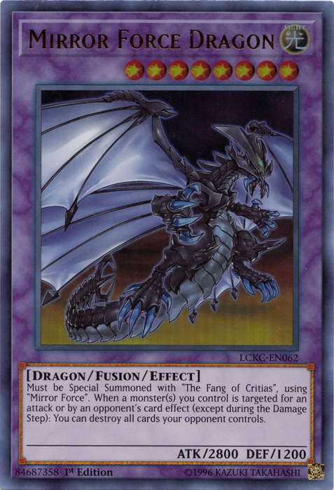 Mirror Force Dragon [LCKC-EN062] Ultra Rare | Fandemonia Ltd