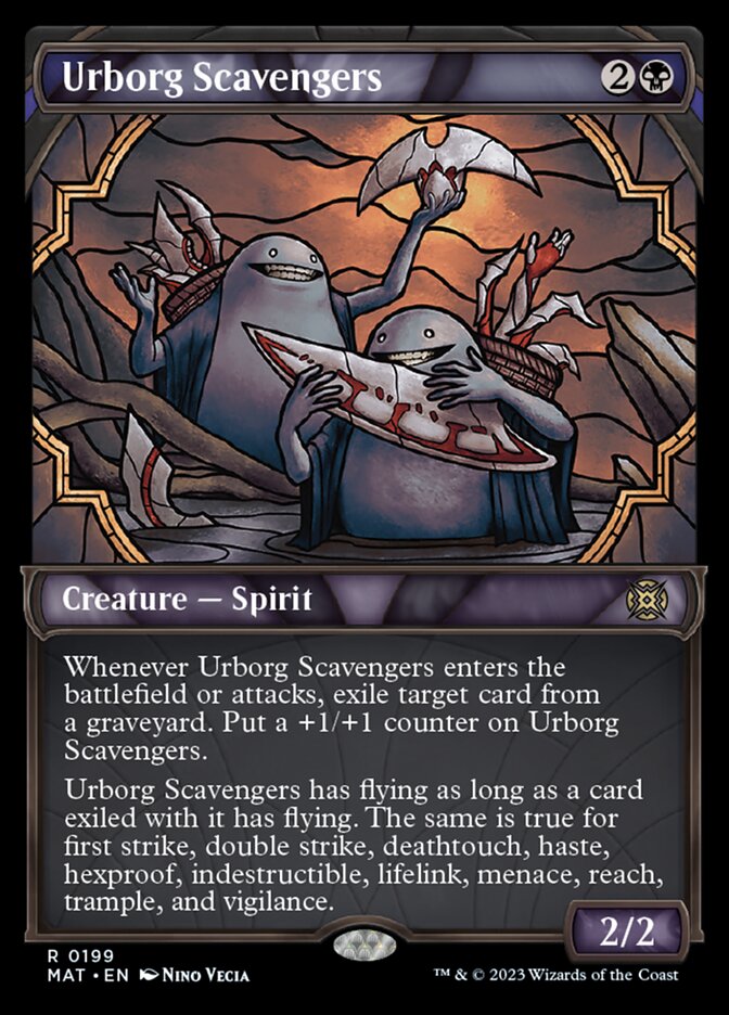 Urborg Scavengers (Showcase Halo Foil) [March of the Machine: The Aftermath] | Fandemonia Ltd