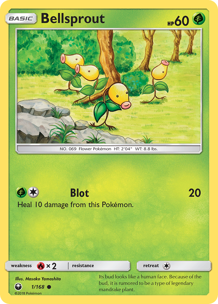 Bellsprout (1/168) [Sun & Moon: Celestial Storm] | Fandemonia Ltd