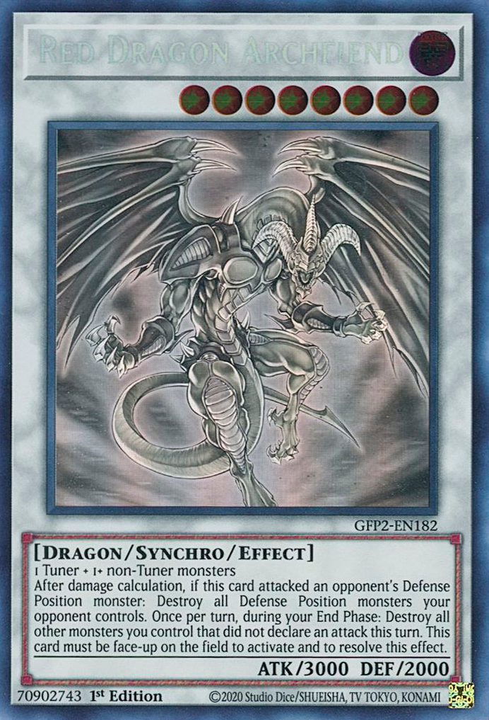 Red Dragon Archfiend [GFP2-EN182] Ghost Rare | Fandemonia Ltd