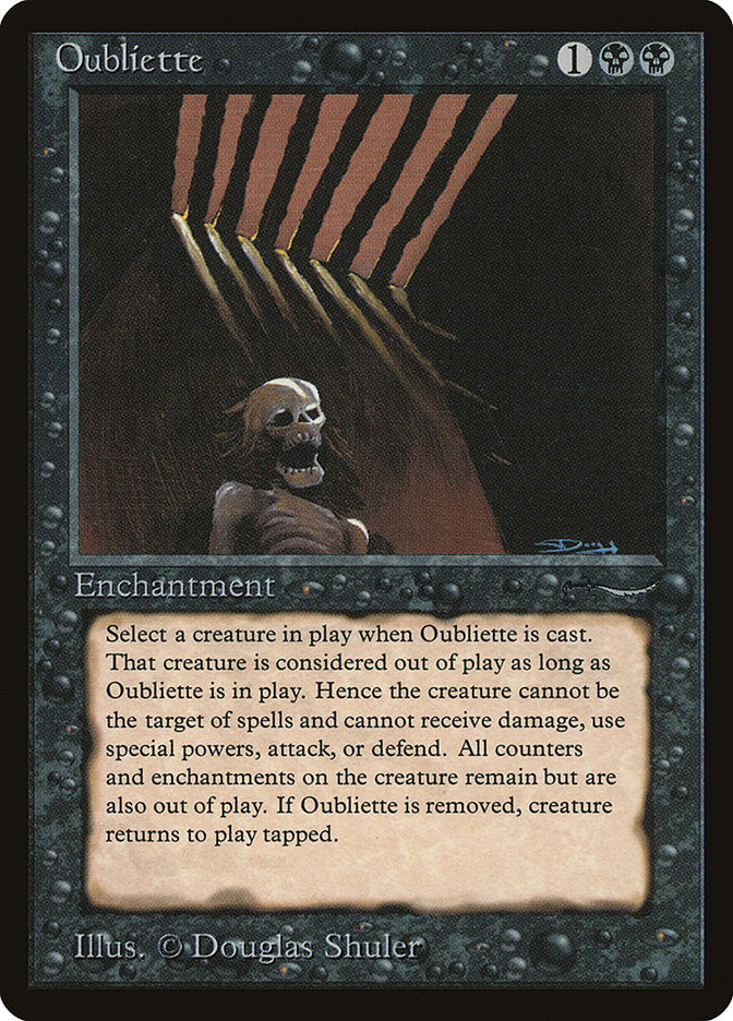 Oubliette (Light Mana Cost) [Arabian Nights] | Fandemonia Ltd