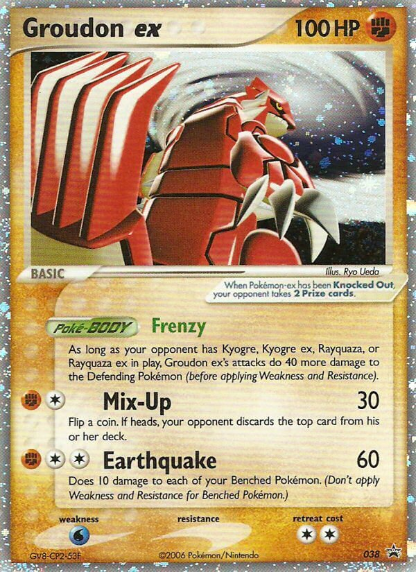 Groudon ex (038) [Nintendo: Black Star Promos] | Fandemonia Ltd