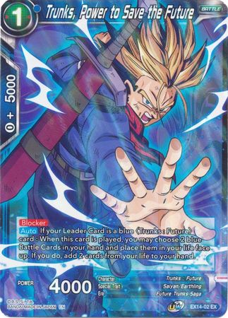 Trunks, Power to Save the Future [EX14-02] | Fandemonia Ltd