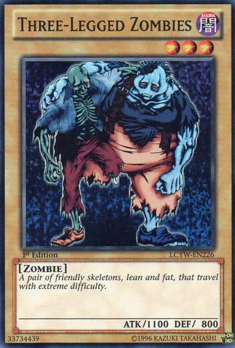 Three-Legged Zombies [LCYW-EN226] Super Rare | Fandemonia Ltd