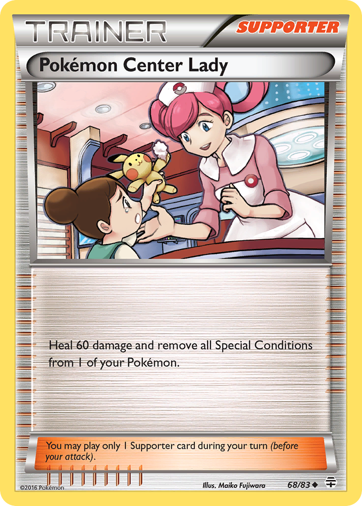 Pokemon Center Lady (68/83) [XY: Generations] | Fandemonia Ltd