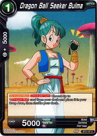 Dragon Ball Seeker Bulma (BT5-107) [Miraculous Revival] | Fandemonia Ltd