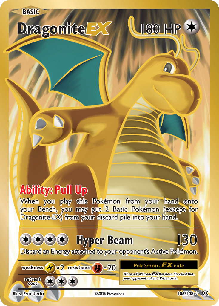 Dragonite EX (106/108) [XY: Evolutions] | Fandemonia Ltd